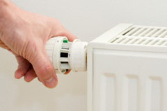 Haceby central heating installation costs